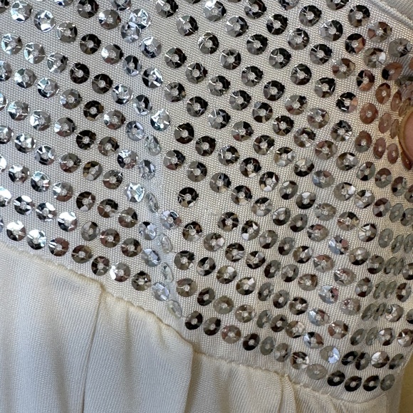 Laundry by SS LA | Pearl Sequin Pleated Valentines Sparkly Party Tank Mini Dress - Picture 14 of 16